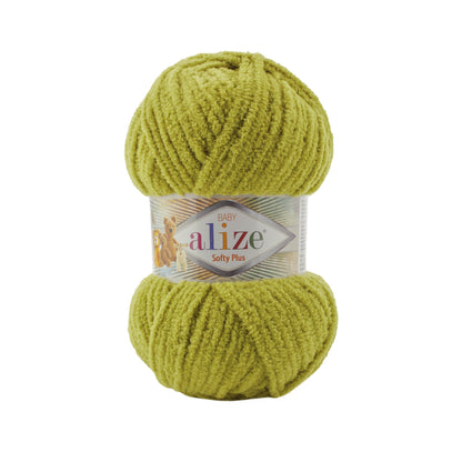 Alize Softy Plus Yarn perfect for baby blankets, plush toys, garments, scarves, crochet, and knitting projects