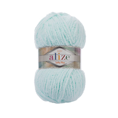 Alize Softy Plus Yarn perfect for baby blankets, plush toys, garments, scarves, crochet, and knitting projects