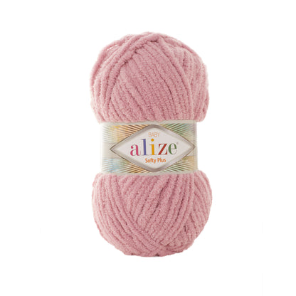 Alize Softy Plus Yarn perfect for baby blankets, plush toys, garments, scarves, crochet, and knitting projects