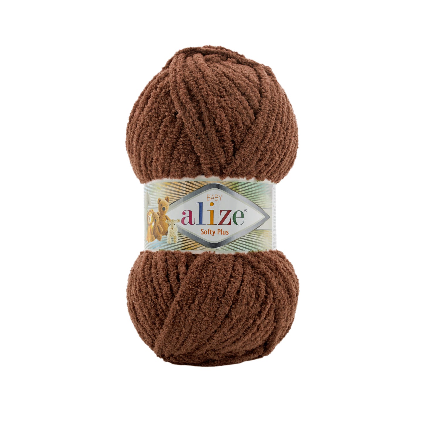 Alize Softy Plus Yarn perfect for baby blankets, plush toys, garments, scarves, crochet, and knitting projects