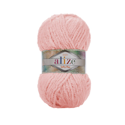 Alize Softy Plus Yarn perfect for baby blankets, plush toys, garments, scarves, crochet, and knitting projects