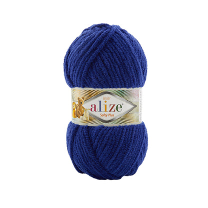 Alize Softy Plus Yarn perfect for baby blankets, plush toys, garments, scarves, crochet, and knitting projects
