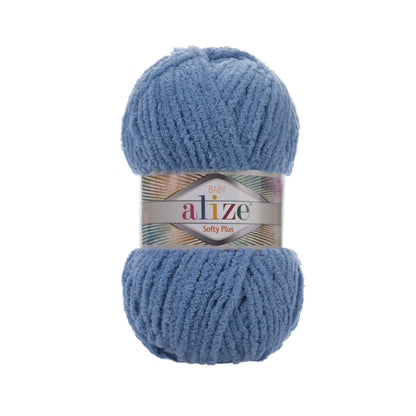 Alize Softy Plus Yarn perfect for baby blankets, plush toys, garments, scarves, crochet, and knitting projects