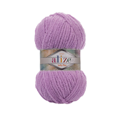 Alize Softy Plus Yarn perfect for baby blankets, plush toys, garments, scarves, crochet, and knitting projects