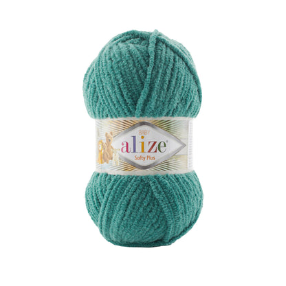 Alize Softy Plus Yarn perfect for baby blankets, plush toys, garments, scarves, crochet, and knitting projects