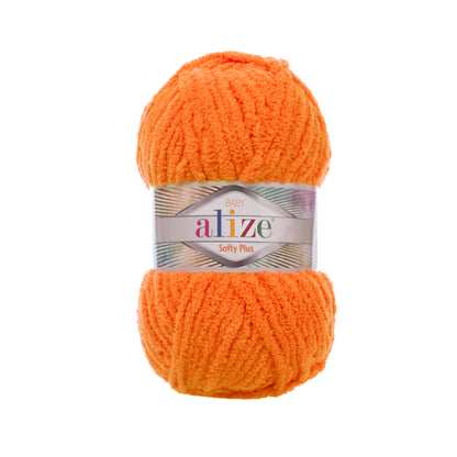 Alize Softy Plus Yarn perfect for baby blankets, plush toys, garments, scarves, crochet, and knitting projects