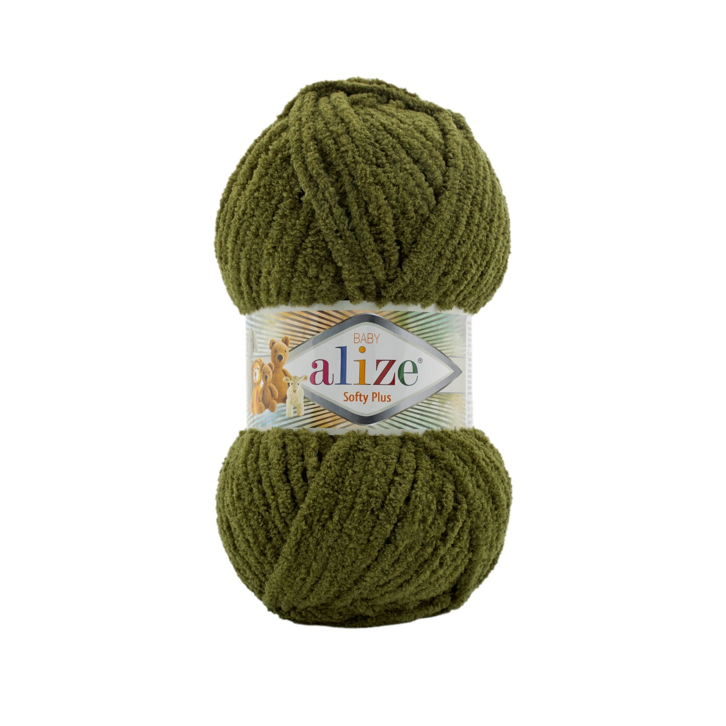 Alize Softy Plus Yarn perfect for baby blankets, plush toys, garments, scarves, crochet, and knitting projects