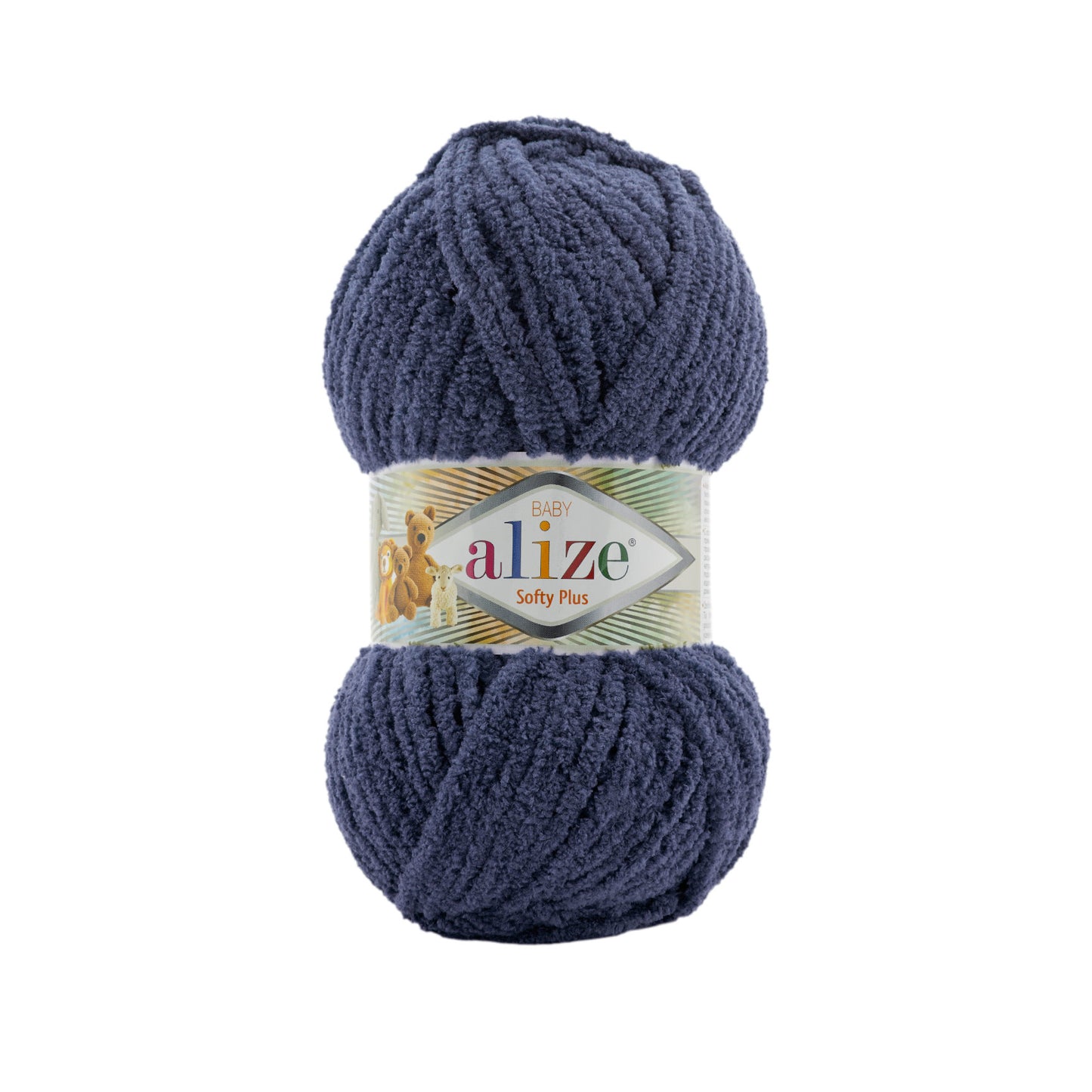 Alize Softy Plus Yarn perfect for baby blankets, plush toys, garments, scarves, crochet, and knitting projects