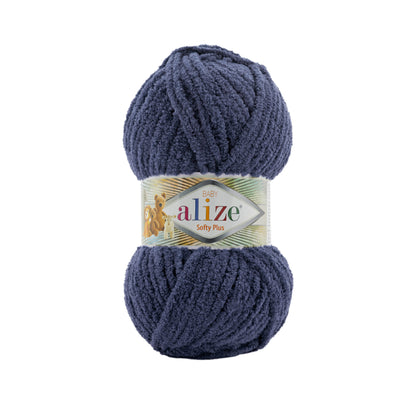 Alize Softy Plus Yarn perfect for baby blankets, plush toys, garments, scarves, crochet, and knitting projects