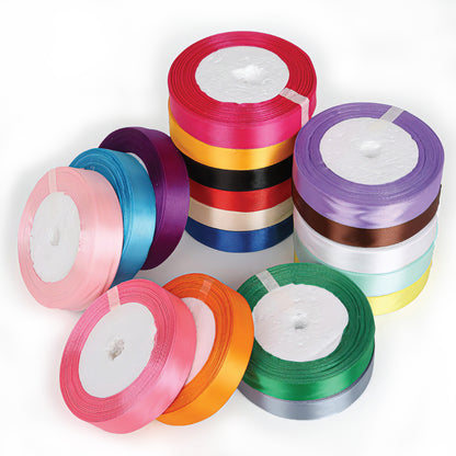 Premium Satin Ribbon 40mm – 1-1/2" Double Face Decorative Ribbon for Gift Wrapping, Sewing & Crafts