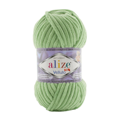 Alize Velluto Chenille Yarn for Crochet & Knitting 100gm