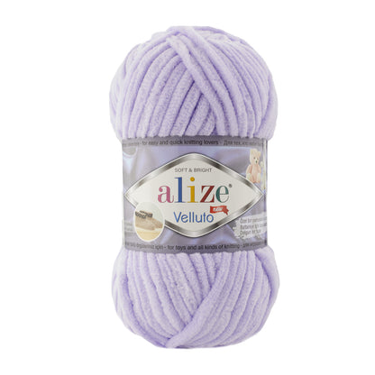 Alize Velluto Chenille Yarn for Crochet & Knitting 100gm