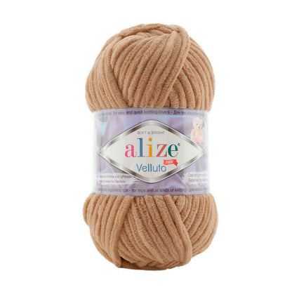 Alize Velluto Chenille Yarn for Crochet & Knitting 100gm