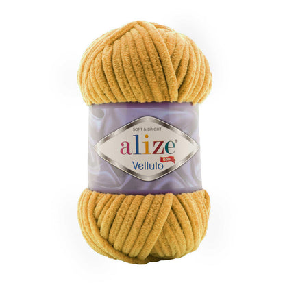 Alize Velluto Chenille Yarn for Crochet & Knitting 100gm