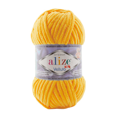 Alize Velluto Chenille Yarn for Crochet & Knitting 100gm