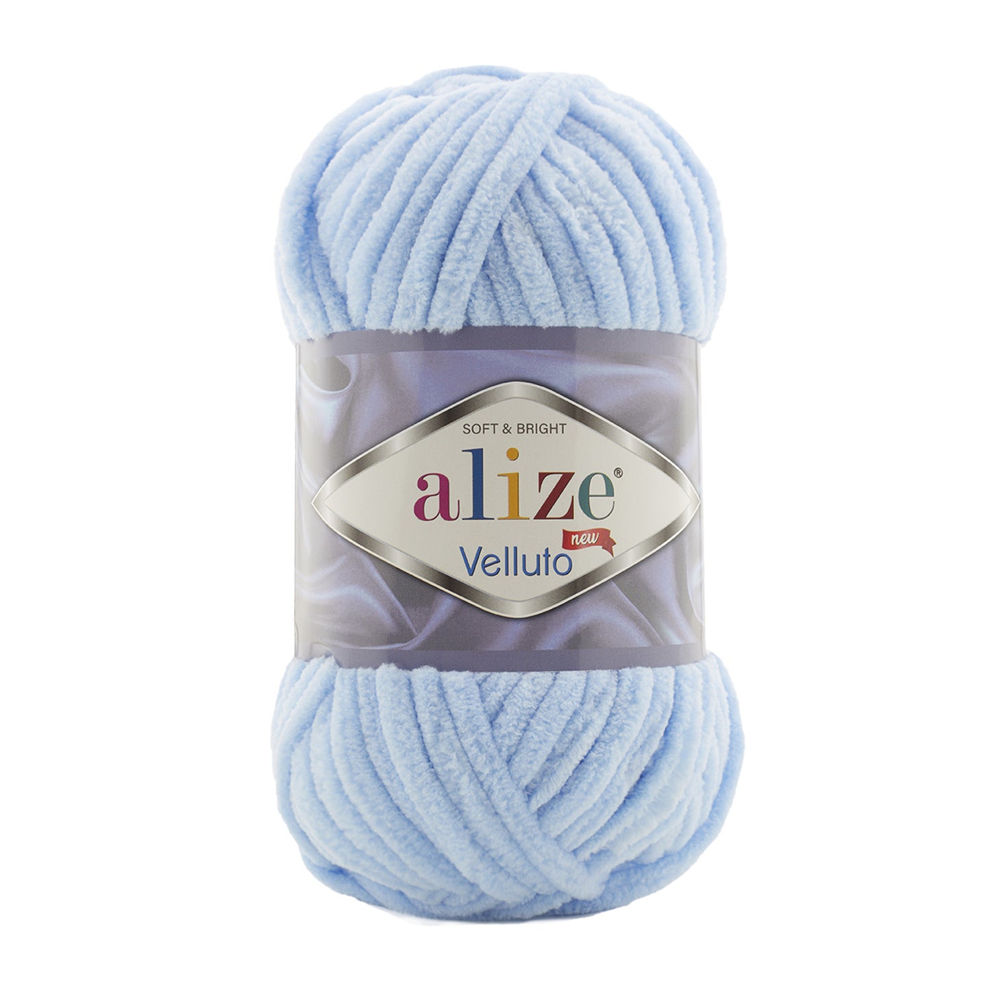 Alize Velluto Chenille Yarn for Crochet & Knitting 100gm