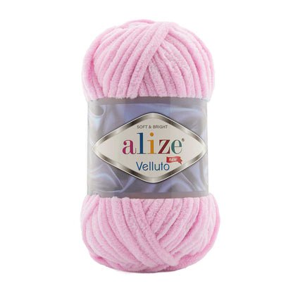 Alize Velluto Chenille Yarn for Crochet & Knitting 100gm