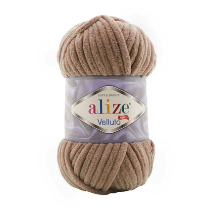 Alize Velluto Chenille Yarn for Crochet & Knitting 100gm