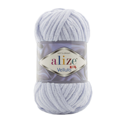 Alize Velluto Chenille Yarn for Crochet & Knitting 100gm