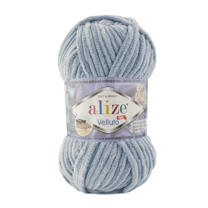 Alize Velluto Chenille Yarn for Crochet & Knitting 100gm