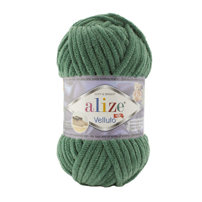 Alize Velluto Chenille Yarn for Crochet & Knitting 100gm