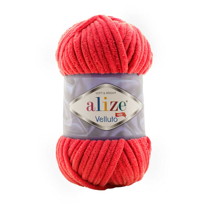 Alize Velluto Chenille Yarn for Crochet & Knitting 100gm