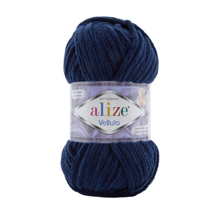 Alize Velluto Chenille Yarn for Crochet & Knitting 100gm
