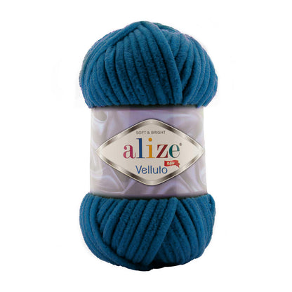 Alize Velluto Chenille Yarn for Crochet & Knitting 100gm