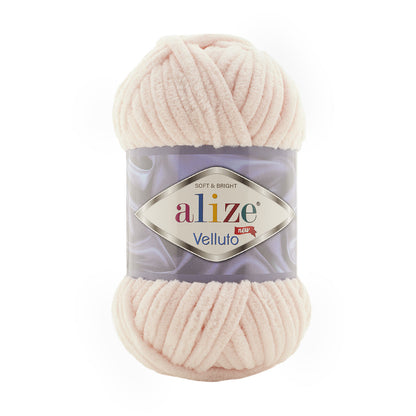 Alize Velluto Chenille Yarn for Crochet & Knitting 100gm