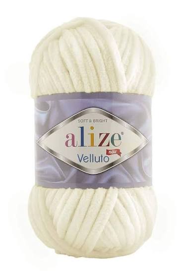 Alize Velluto Chenille Yarn for Crochet & Knitting 100gm