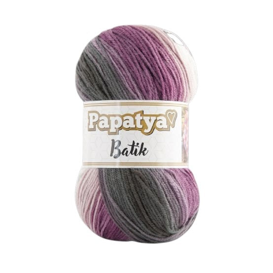 Papatya Batik Yarn – Soft Multi-Color Acrylic Knitting & Crochet Yarn