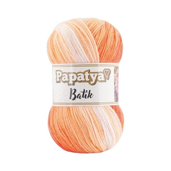 Papatya Batik Yarn – Soft Multi-Color Acrylic Knitting & Crochet Yarn