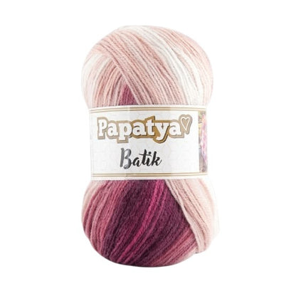 Papatya Batik Yarn – Soft Multi-Color Acrylic Knitting & Crochet Yarn