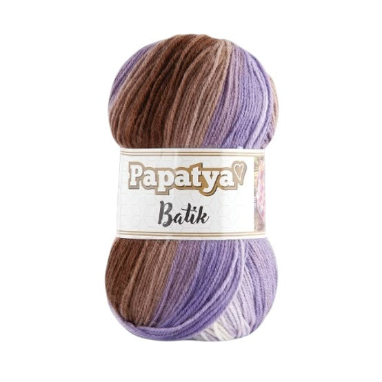 Papatya Batik Yarn – Soft Multi-Color Acrylic Knitting & Crochet Yarn