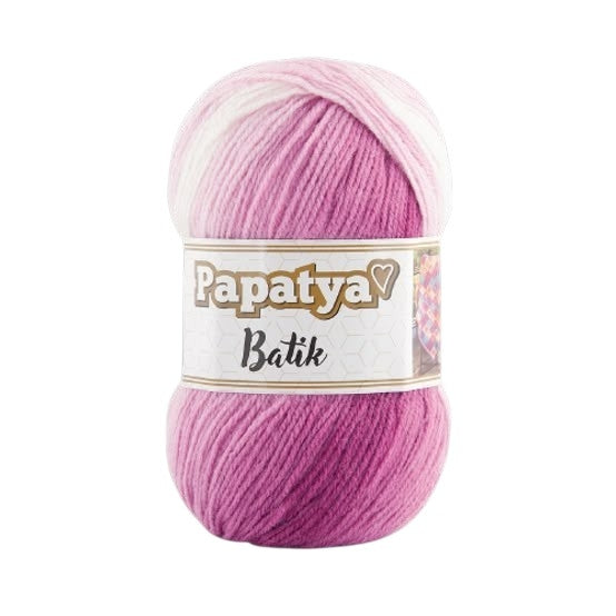 Papatya Batik Yarn – Soft Multi-Color Acrylic Knitting & Crochet Yarn