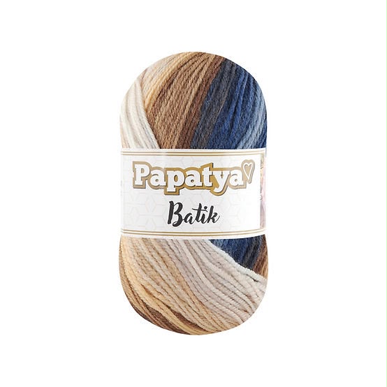 Papatya Batik Yarn – Soft Multi-Color Acrylic Knitting & Crochet Yarn