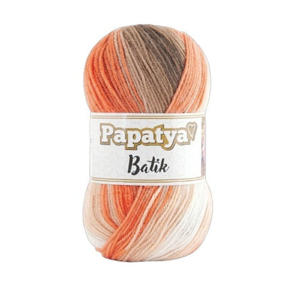 Papatya Batik Yarn – Soft Multi-Color Acrylic Knitting & Crochet Yarn