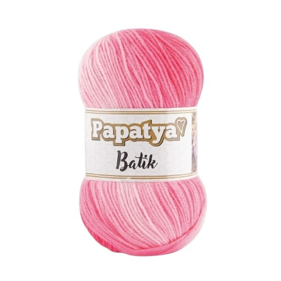 Papatya Batik Yarn – Soft Multi-Color Acrylic Knitting & Crochet Yarn