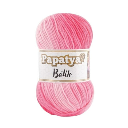 Papatya Batik Yarn – Soft Multi-Color Acrylic Knitting & Crochet Yarn
