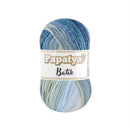 Papatya Batik Yarn – Soft Multi-Color Acrylic Knitting & Crochet Yarn