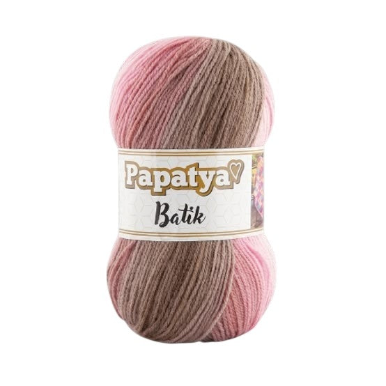 Papatya Batik Yarn – Soft Multi-Color Acrylic Knitting & Crochet Yarn