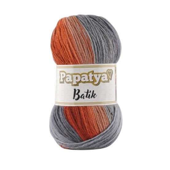 Papatya Batik Yarn – Soft Multi-Color Acrylic Knitting & Crochet Yarn