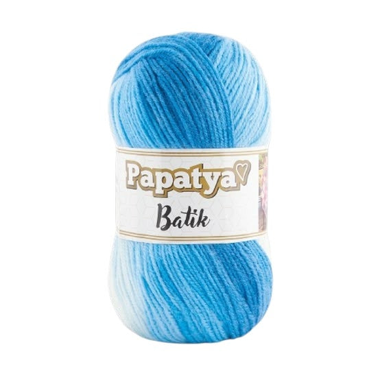 Papatya Batik Yarn – Soft Multi-Color Acrylic Knitting & Crochet Yarn