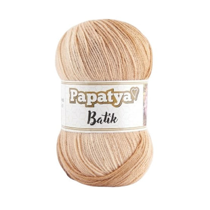 Papatya Batik Yarn – Soft Multi-Color Acrylic Knitting & Crochet Yarn