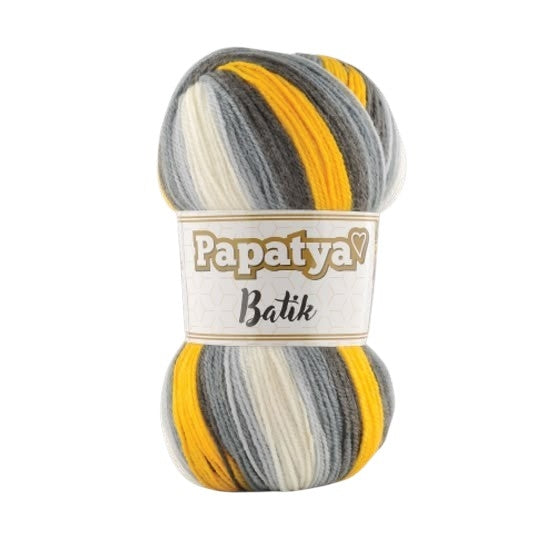 Papatya Batik Yarn – Soft Multi-Color Acrylic Knitting & Crochet Yarn