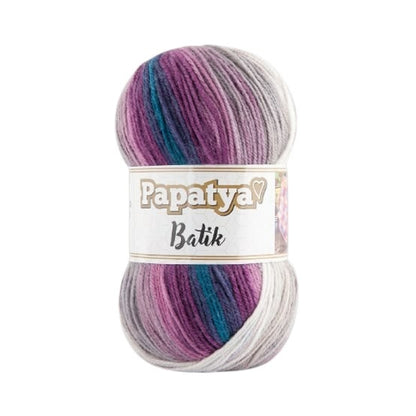 Papatya Batik Yarn – Soft Multi-Color Acrylic Knitting & Crochet Yarn