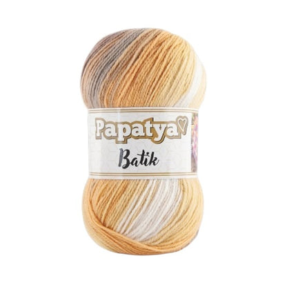 Papatya Batik Yarn – Soft Multi-Color Acrylic Knitting & Crochet Yarn